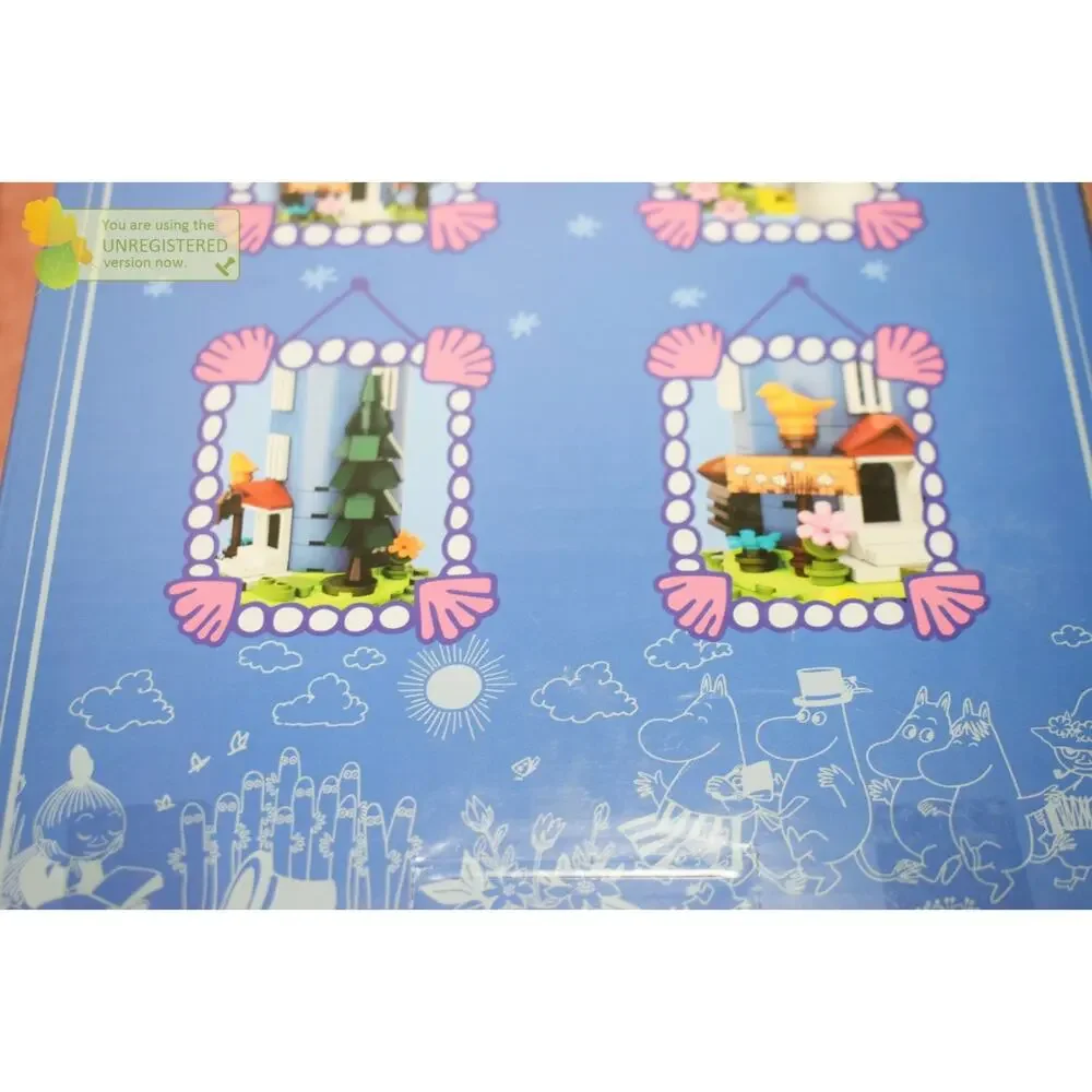 Pantasy Moomin Spring of Moominvalley 268pc Brick Block Set 87202*